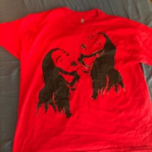 🖤Red and black Billie💖eilish tour shirt♥️ UNISEX